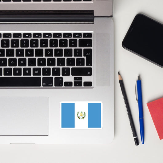 Guatemala Guatemalan Flag Laptop Sticker Decal Stickers Travel Souvenir Gift Idea