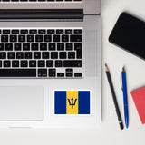 Barbados Barbadian Flag Laptop Sticker Decal Stickers Travel Souvenir Gift Idea