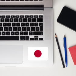 Japan Japanese Flag Laptop Sticker Decal Stickers Travel Souvenir Gift Idea