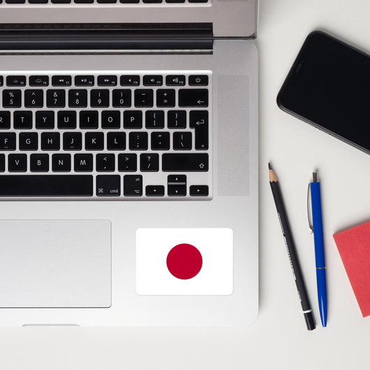 Japan Japanese Flag Laptop Sticker Decal Stickers Travel Souvenir Gift Idea