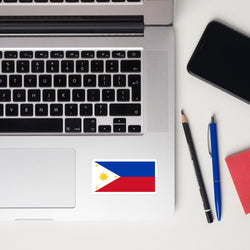 Philippines Filipino Flag Sticker Travel Souvenir Tourist Beach Lover Food Destination Patriot Gifts