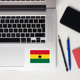 Ghana Ghanaian Flag Sticker Decal Stickers Travel Souvenir Gift Idea Travel Souvenir Tourist Beach Lover Food Destination Patriot Gifts
