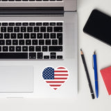 USA US United States American Flag Sticker Laptop Decals Custom Stickers Decals & Skins