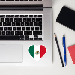 Mexico Mexican Flag Sticker Laptop Decals Custom Stickers Decals & Skins