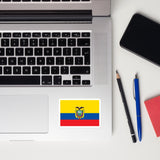 Ecuador Ecuadorian Flag Laptop Sticker Decal Stickers Travel Souvenir Gift Idea