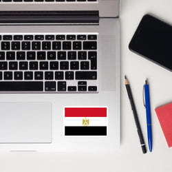 Egypt Egyptian Flag Laptop Sticker Decal Stickers Travel Souvenir Gift Idea