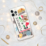 Florenz Italien Italienische Italia Flagge iPhone Hülle 15 14 13 12 11 Pro Max Plus Mini Geschenk Reise Souvenir Personalisierter Stadtname