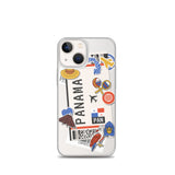 Panama Panamaische Flagge iPhone Hülle 15 14 13 12 11 Pro Max Plus Mini Geschenk Reise Souvenir Personalisiert Personalisierter Stadtname