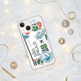 Sao paulo Brazil Brasil Brazilian Flag iPhone Case 15 14 13 12 11 Pro Max Plus Mini Gift Ideas Country Map Skyline Gift Travel  Souvenir