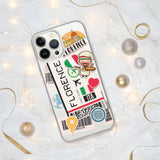 Florenz Italien Italienische Italia Flagge iPhone Hülle 15 14 13 12 11 Pro Max Plus Mini Geschenk Reise Souvenir Personalisierter Stadtname