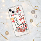 Calgary Alberta Kanada Kanadische Flagge iPhone Hülle 15 14 13 12 11 Pro Max Plus Mini Geschenkideen Landkarte Skyline Geschenk Reise Souvenir