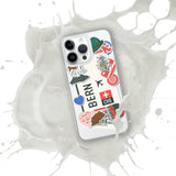 Bern Switzerland Swiss Flag iPhone Case 15 14 13 12 11 Pro Max Plus Mini Gift Ideas Country Map Skyline Gift For Her Him Travel  Souvenir