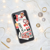 Calgary Alberta Kanada Kanadische Flagge iPhone Hülle 15 14 13 12 11 Pro Max Plus Mini Geschenkideen Landkarte Skyline Geschenk Reise Souvenir