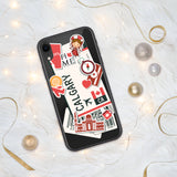 Calgary Alberta Kanada Kanadische Flagge iPhone Hülle 15 14 13 12 11 Pro Max Plus Mini Geschenkideen Landkarte Skyline Geschenk Reise Souvenir