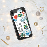 Sao paulo Brazil Brasil Brazilian Flag iPhone Case 15 14 13 12 11 Pro Max Plus Mini Gift Ideas Country Map Skyline Gift Travel  Souvenir