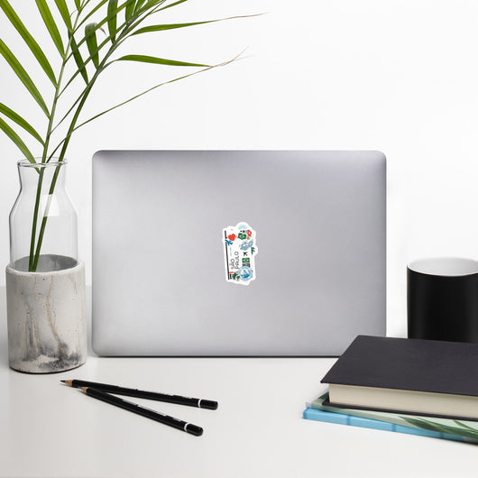 Sao paulo Sticker Brasil Stickers Brazil Brazilian Flag Travel Sticker Laptop Decal  Vacation Souvenir Adventure Tiny Mini Stickers