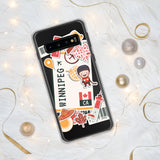 Winnipeg Manitoba Canada Canadian Flag Samsung Galaxy Case S23 S22 S21 S20 S10 Ultra Plus and Fe Personalized Custom City Name