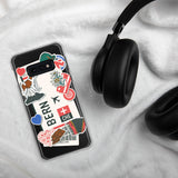 Bern Switzerland Swiss Flag Samsung Galaxy Case S23 S22 S21 S20 S10 Ultra Plus and Fe Personalized Custom City Name Samsung Galaxy Case