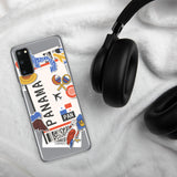 Panama Panamanian Flag Samsung Galaxy Case S23 S22 S21 S20 S10 Ultra Plus and Fe Personalized Custom City Name Samsung Galaxy Case