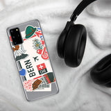 Bern Switzerland Swiss Flag Samsung Galaxy Case S23 S22 S21 S20 S10 Ultra Plus and Fe Personalized Custom City Name Samsung Galaxy Case