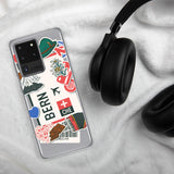 Bern Switzerland Swiss Flag Samsung Galaxy Case S23 S22 S21 S20 S10 Ultra Plus and Fe Personalized Custom City Name Samsung Galaxy Case
