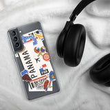 Panama Panamanian Flag Samsung Galaxy Case S23 S22 S21 S20 S10 Ultra Plus and Fe Personalized Custom City Name Samsung Galaxy Case