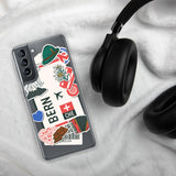 Bern Switzerland Swiss Flag Samsung Galaxy Case S23 S22 S21 S20 S10 Ultra Plus and Fe Personalized Custom City Name Samsung Galaxy Case