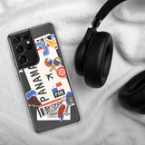 Panama Panamanian Flag Samsung Galaxy Case S23 S22 S21 S20 S10 Ultra Plus and Fe Personalized Custom City Name Samsung Galaxy Case