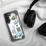Sao paulo Brasil Brazil Brazilian Flag Samsung Galaxy Case S23 S22 S21 S20 S10 Ultra Plus and Fe Personalized Custom City Name