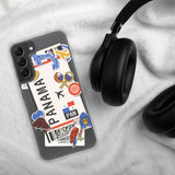 Panama Panamanian Flag Samsung Galaxy Case S23 S22 S21 S20 S10 Ultra Plus and Fe Personalized Custom City Name Samsung Galaxy Case