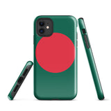 Bangladesch Bengal Flagge iPhone Hülle 15 14 13 12 11 Pro Max Plus Mini Geschenkideen Landkarte Skyline Geschenk für Sie Ihn Ideen Reise Souvenir