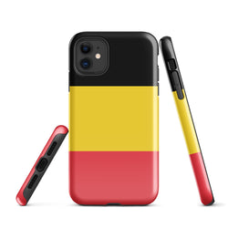 Belgien Belgische Flagge iPhone Hülle 15 14 13 12 11 Pro Max Plus Mini Geschenkideen Landkarte Skyline Geschenk für Sie Ihn Ideen Reise Souvenir