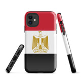 Funda para iPhone con la bandera de Egipto 15, 14, 13, 12 y 11 Pro Max Plus Mini Ideas para regalos Mapa del país Horizonte Regalo para ella Ideas para él Recuerdo de viaje