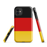 Deutschland Deutschland Flagge iPhone Hülle 15 14 13 12 11 Pro Max Plus Mini Geschenkideen Landkarte Skyline Geschenk für Sie Ihn Ideen Reise Souvenir