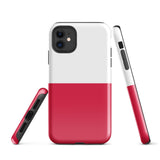 Polen Polska Polnische Flagge iPhone Hülle 15 14 13 12 11 Pro Max Plus Mini Geschenkideen Landkarte Geschenk für Sie Ihn Ideen Reise Souvenir