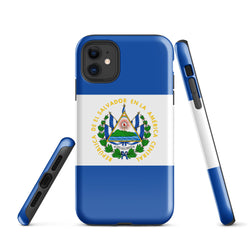 El Salvador Salvadorianische Flagge iPhone Hülle 15 14 13 12 11 Pro Max Plus Mini Geschenkideen Landkarte Geschenk für Sie Ihn Ideen Reise Souvenir
