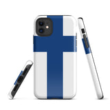 Finlandia Suomi Bandera finlandesa Funda para iPhone 15 14 13 12 11 Pro Max Plus Mini Ideas de regalo Mapa del país Regalo para ella Ideas para él Recuerdo de viaje