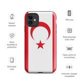 Funda para iPhone 15, 14, 13, 12, 11 Pro Max Plus Mini con la bandera de Chipre del Norte, regalo de recuerdo de viaje