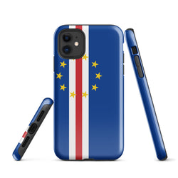 Bandera de Cabo Verde Funda para iPhone 15 14 13 12 11 Pro Max Plus Mini Regalo Recuerdo de viaje
