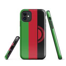 Funda para iPhone 15, 14, 13, 12, 11 Pro Max Plus Mini con bandera de Malawi, regalo de recuerdo de viaje
