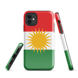 Kurdistan Kurd Kurdish Flag iPhone Case 15 14 13 12 11 Pro Max Plus Mini Gift Travel Souvenir