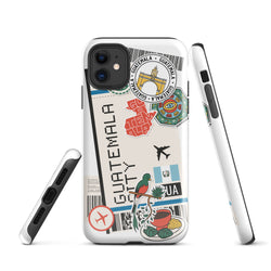 Guatemala Guatemalan Flag iPhone Case 15 14 13 12 11 Pro Max Plus Mini Travel Souvenir Tourist Beach Lover Food Patriot Gifts