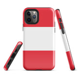 Funda para iPhone 15, 14, 13, 12, 11 Pro Max Plus Mini con bandera de Austria, resistente y protectora para iPhone