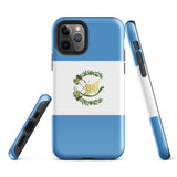 Funda para iPhone 15, 14, 13, 12, 11 Pro Max Plus Mini con la bandera de Guatemala Ideas para regalos Mapa del país Regalo para ella Ideas para él Recuerdo de viaje