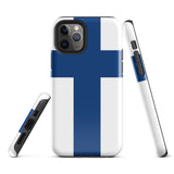 Finlandia Suomi Bandera finlandesa Funda para iPhone 15 14 13 12 11 Pro Max Plus Mini Ideas de regalo Mapa del país Regalo para ella Ideas para él Recuerdo de viaje