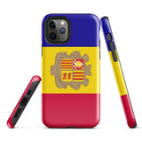 Andorra Flag iPhone Case 15 14 13 12 11 Pro Max Plus Mini Gift Ideas Country Map Skyline Gift For Her Him Ideas Travel  Souvenir