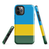 Rwanda Rwandan Flag iPhone Case 15 14 13 12 11 Pro Max Plus Mini Gift Ideas Country Map Skyline Gift For Her Him Ideas Travel  Souvenir