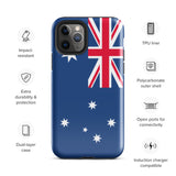 Australia Australian Flag iPhone Case 15 14 13 12 11 Pro Max Plus Mini Gift Travel Souvenir