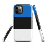 Funda para iPhone 15, 14, 13, 12, 11 Pro Max Plus Mini con bandera de Estonia, regalo de recuerdo de viaje
