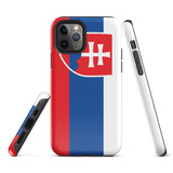 Funda para iPhone 15, 14, 13, 12, 11 Pro Max Plus Mini con bandera de Eslovaquia, regalo de recuerdo de viaje